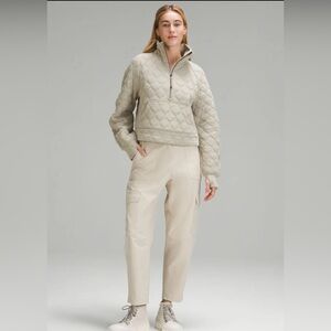 Lululemon Scuba Quilted Oversized Half Zip Size XS/S